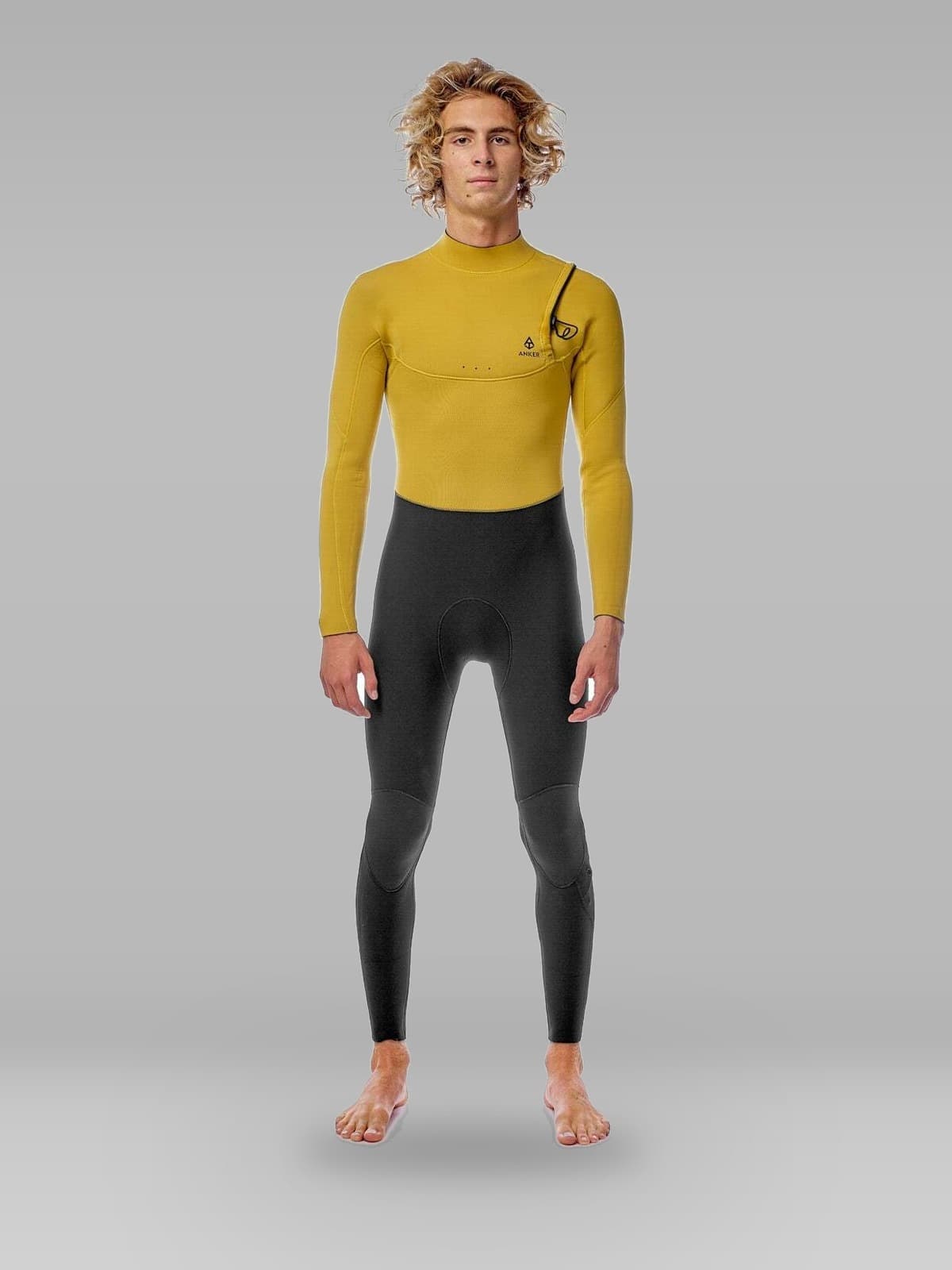 Гидрокостюм Мужской ANKER - 4/3 FULLSUIT ZIPFREE