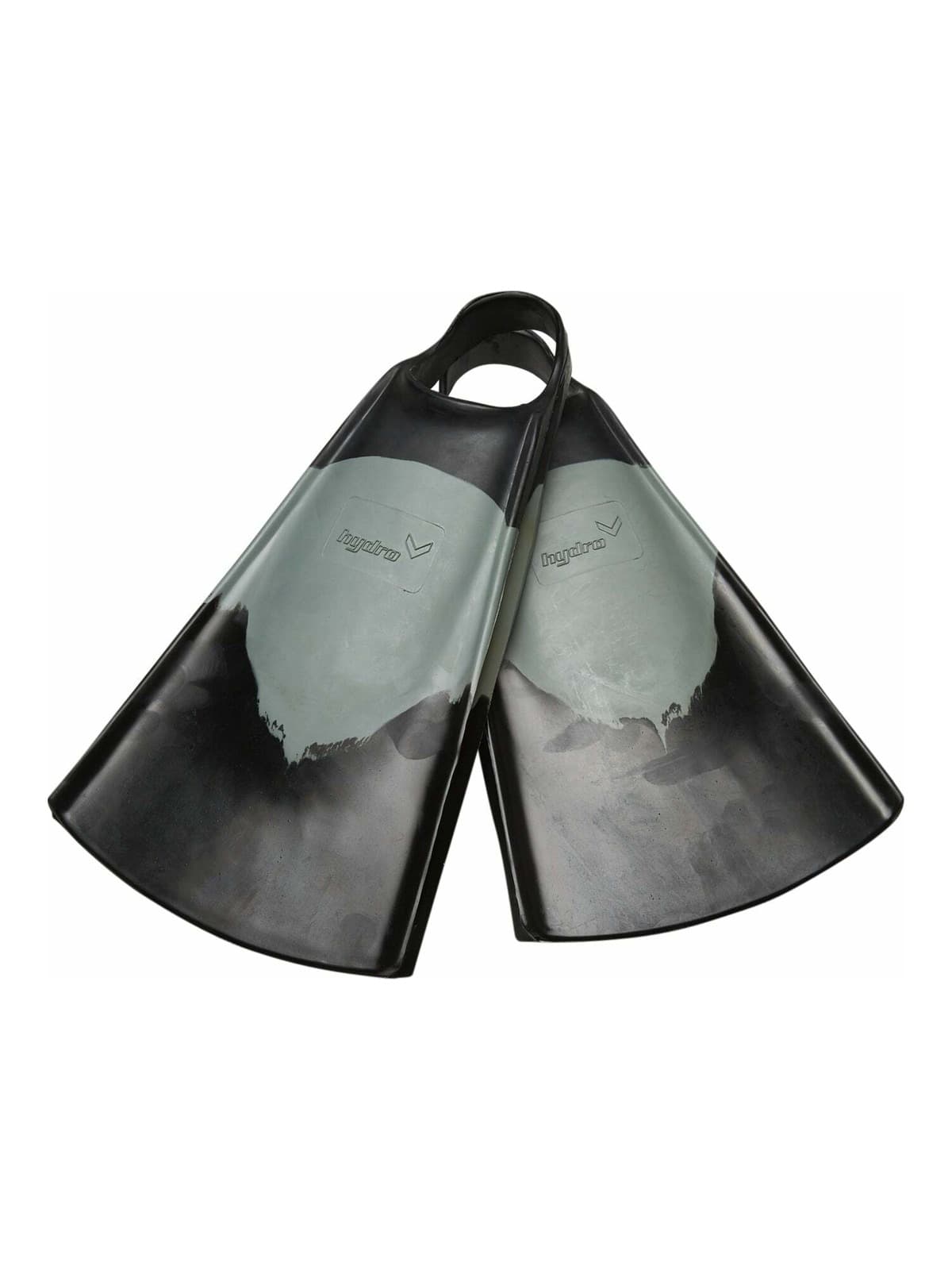 Ласты для бодиборд-серфинга HYDRO Fin — Чёрно-серый