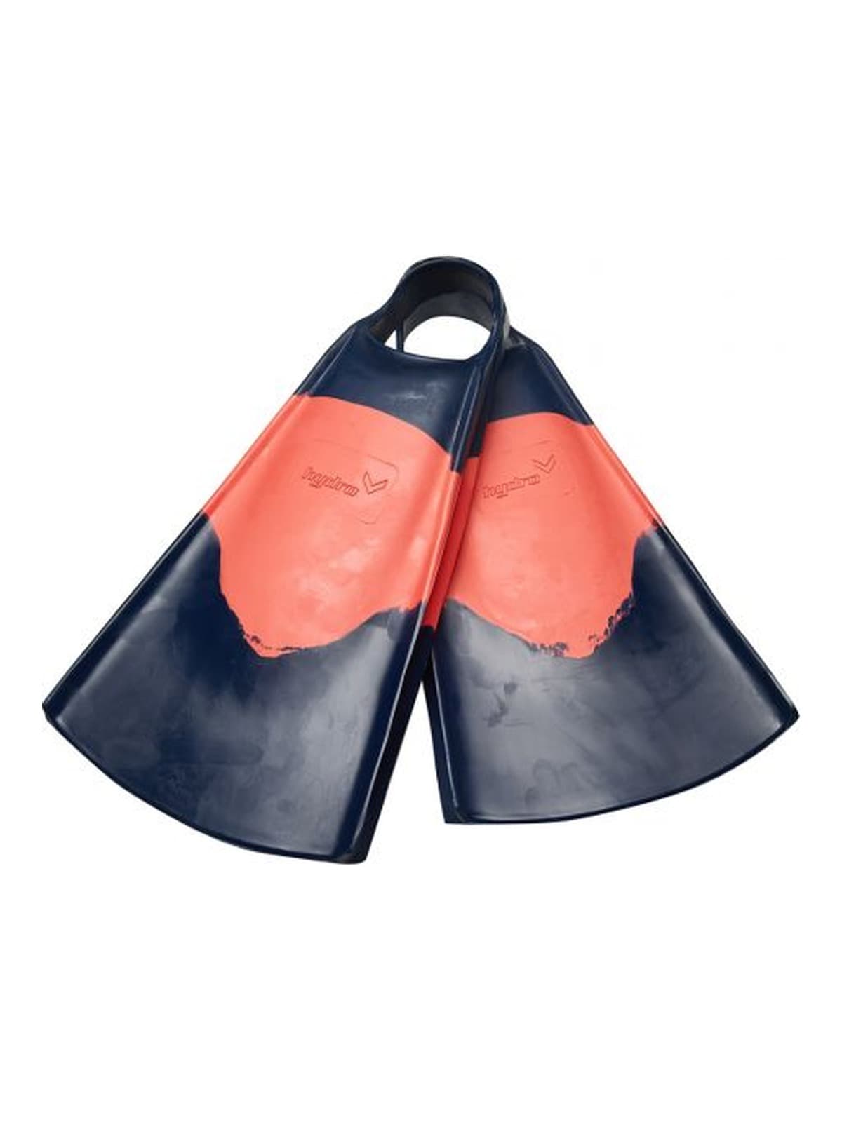 Ласты Для Бодиборд Серфинга HYDRO Fin — Сине-коралловый