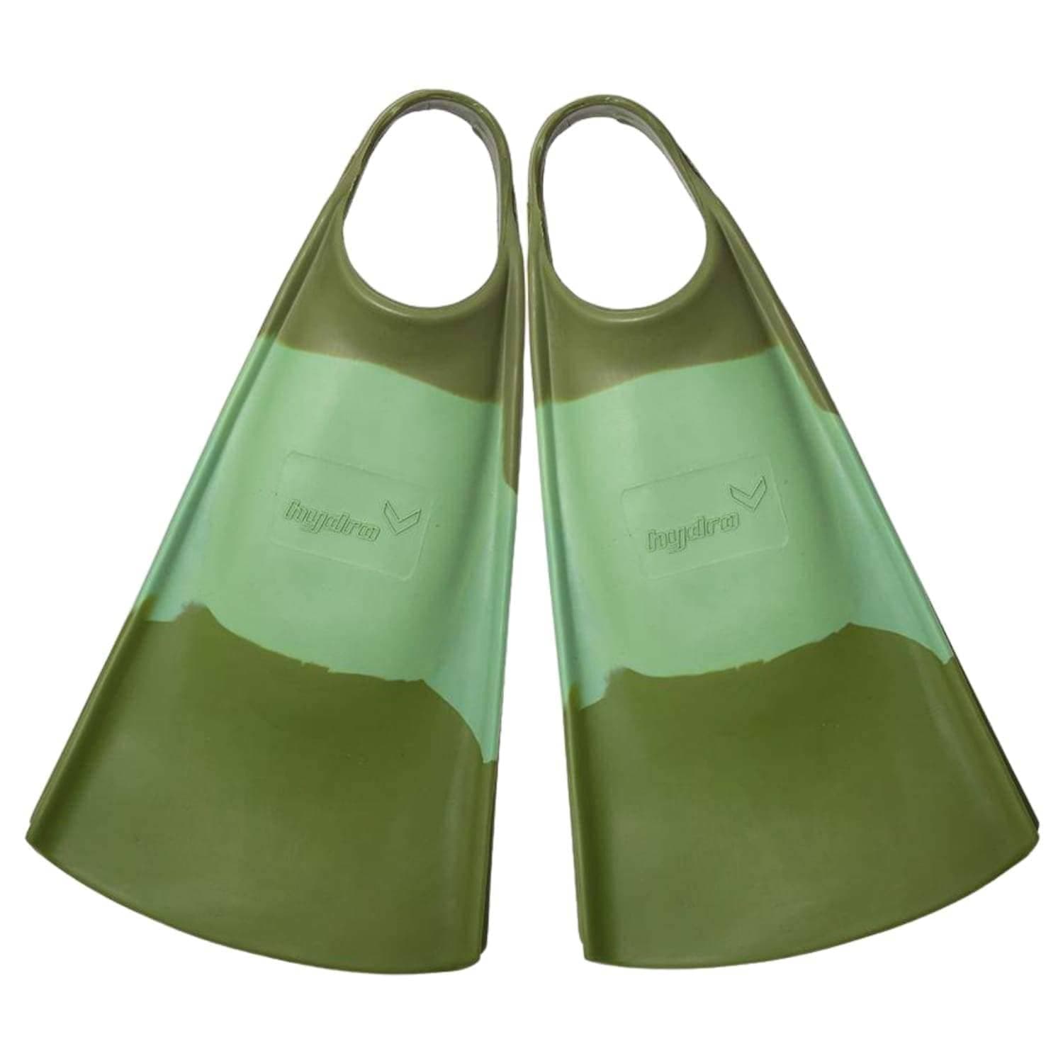 Ласты Для Бодиборд Серфинга HYDRO Fin — Зелёный
