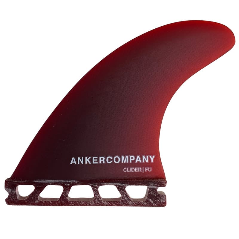 Плавники ANKER GLIDER FG THRUSTER - SINGLE TAB — Бордовый