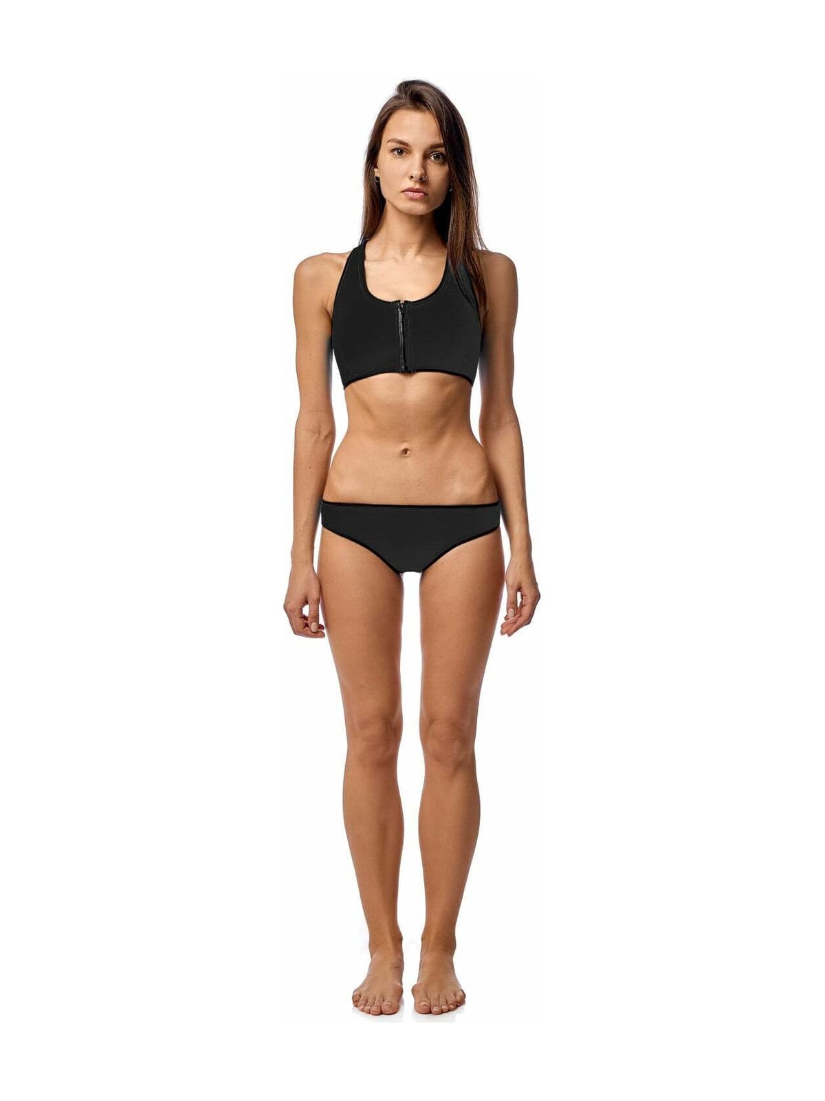 Гидротоп Женский ANKER - ISLA BIKINI TOP — Чёрный