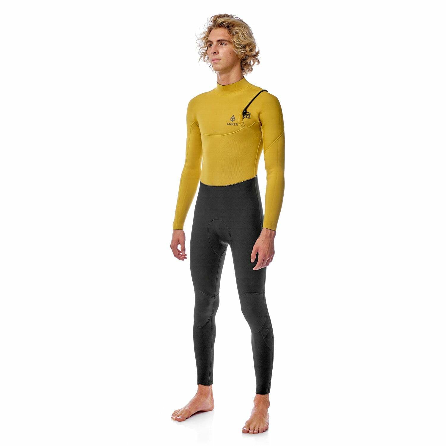 Гидрокостюм Мужской ANKER - 4/3 FULLSUIT ZIPFREE — фото 3