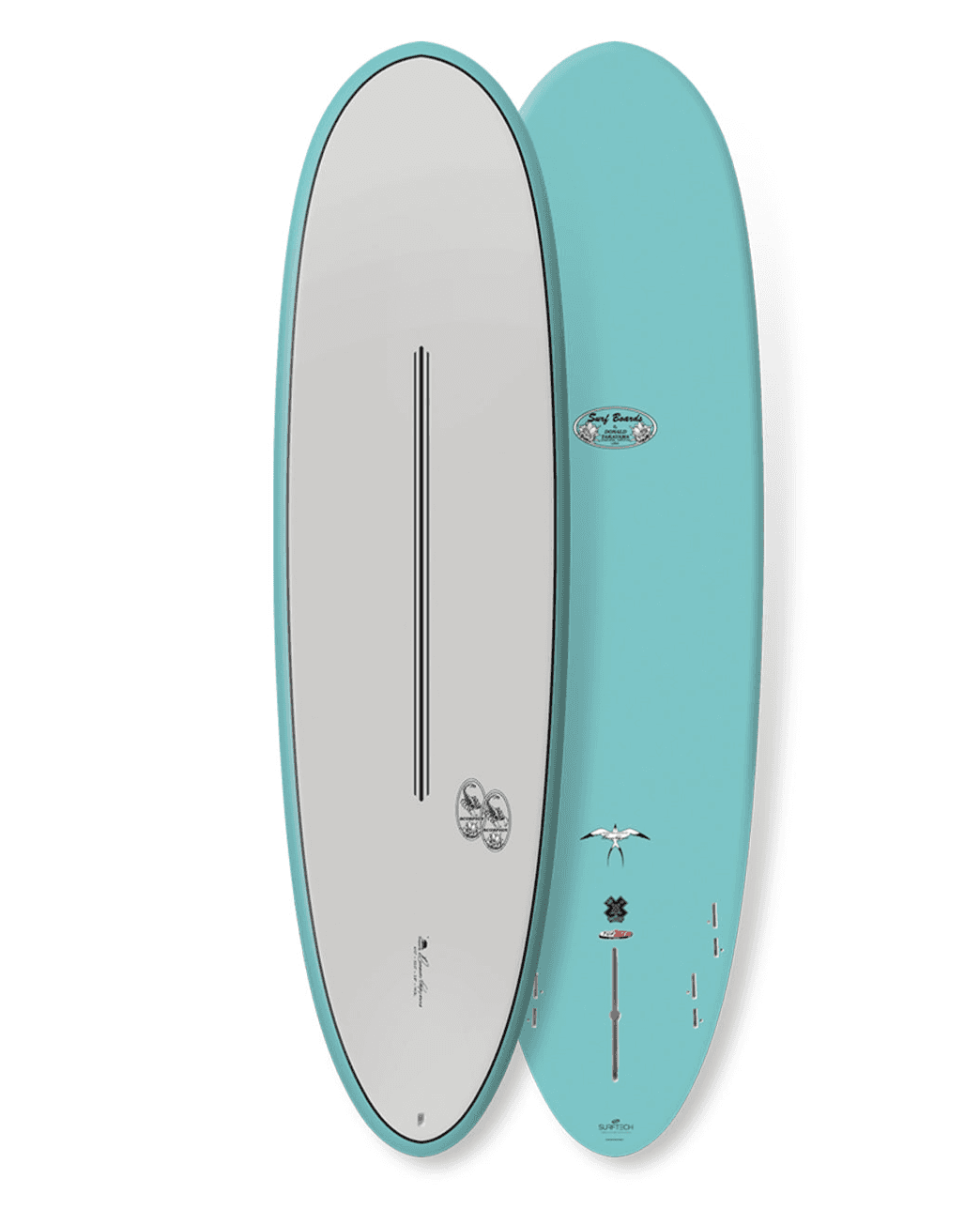 Серфборд TAKAYAMA SURFBOARDS Scorpion2 - TufLite V-Tech — Бирюзовый