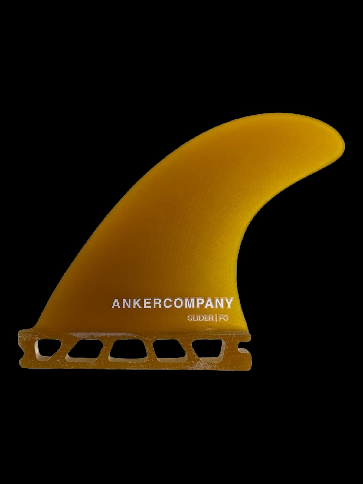 Плавники ANKER GLIDER FG THRUSTER - SINGLE TAB — Жёлтый