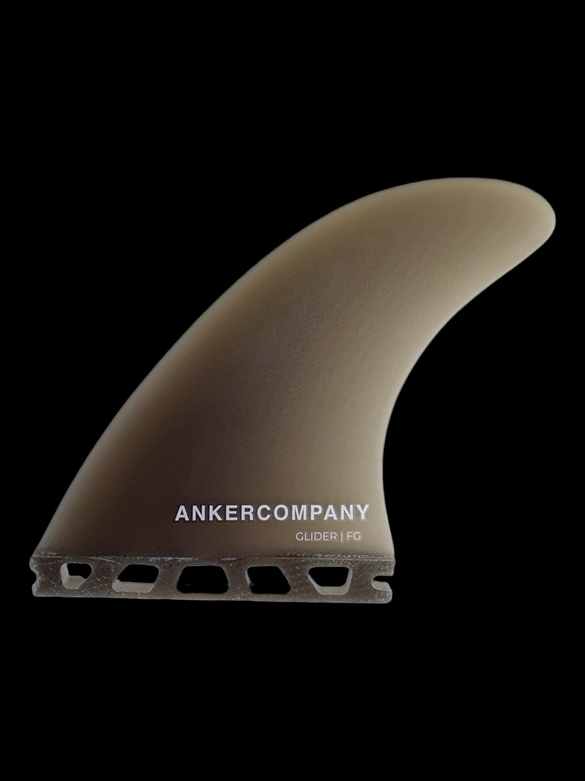 Плавники ANKER GLIDER FG THRUSTER - SINGLE TAB — Дымчато-серый