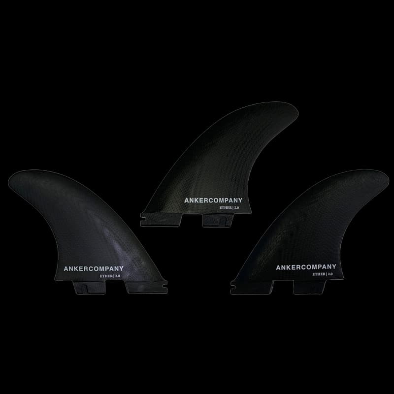 Плавники ANKER ETHER 2.0 THRUSTER FINS - DUAL TAB — Чёрный