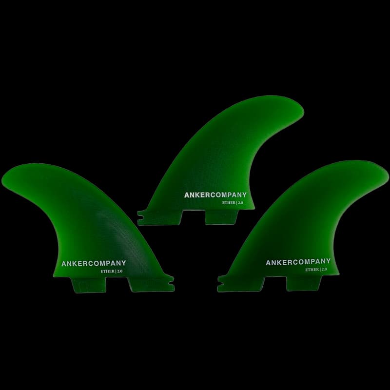 Плавники ANKER ETHER 2.0 THRUSTER FINS - DUAL TAB — Зелёный