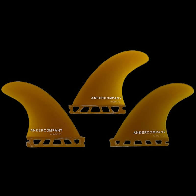 Плавники ANKER GLIDER FG THRUSTER - SINGLE TAB — Жёлтый