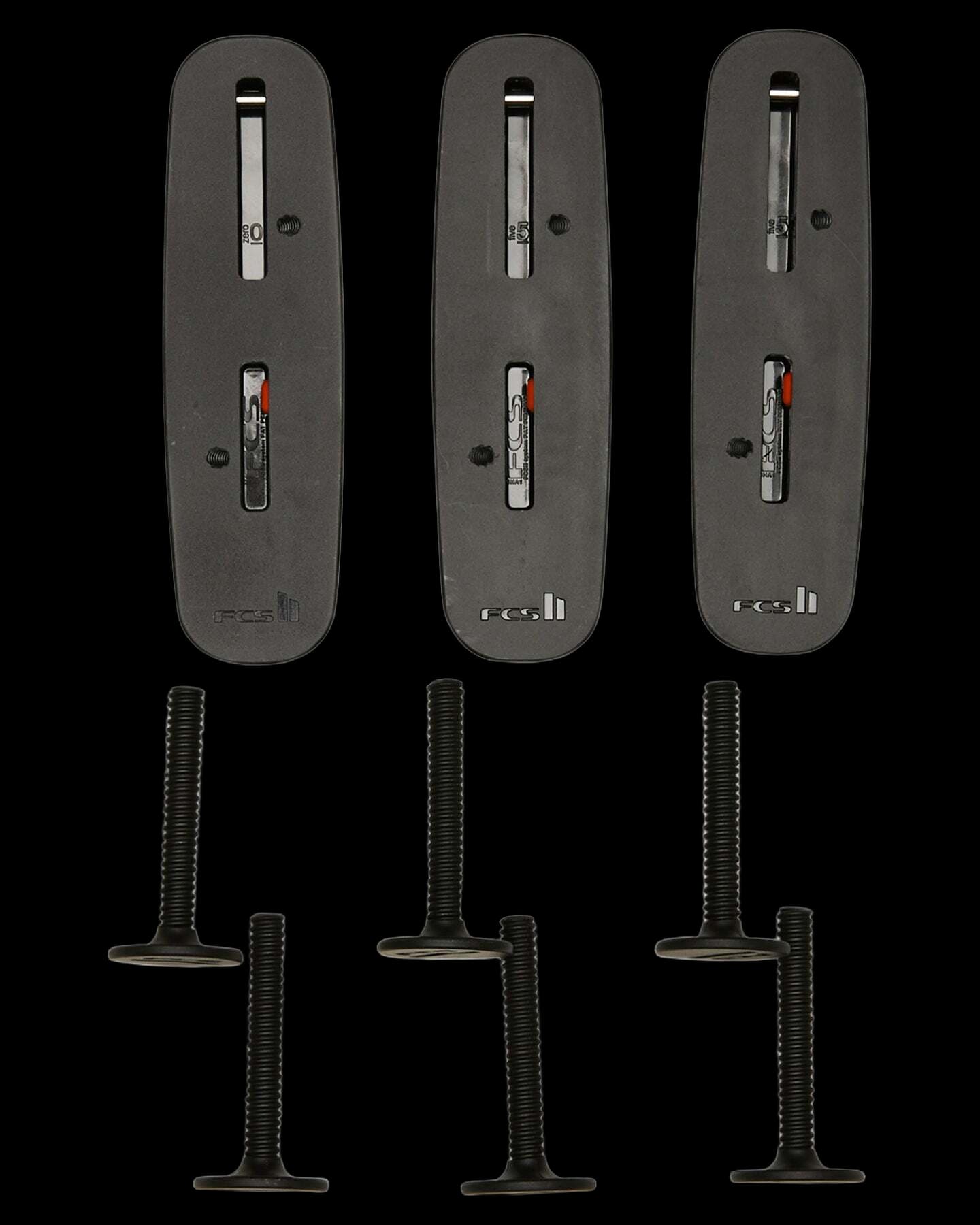 Закладные для плавников FCS II Softboard Tri Plug Set 5°